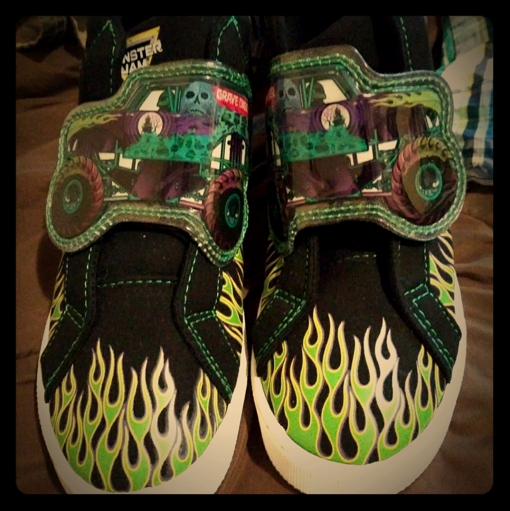 Monsters jam sneakers